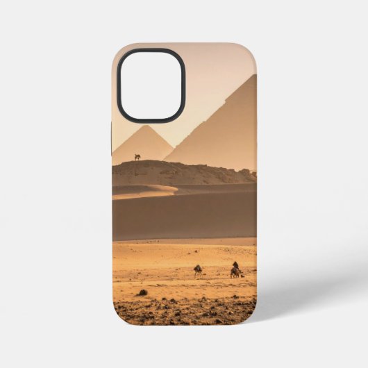 Coque iPhone 12 Mini Great Pyramids (Verso)
