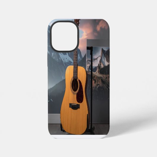 Coque iPhone 12 Mini Guitare (Verso)