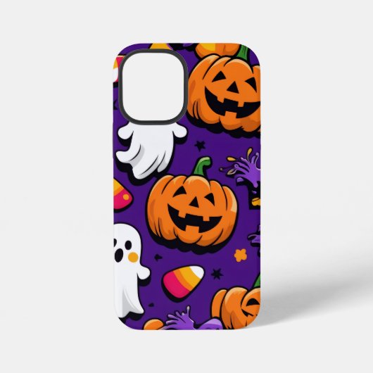 Coque iPhone 12 Mini Halloween. (Verso)