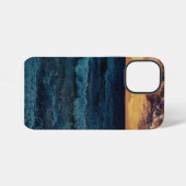 Coque iPhone 12 Mini Horizon Doré Serein (Verso Horizontal)
