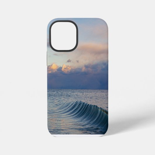 Coque iPhone 12 Mini Horizon Vue sur l'océan (Verso)