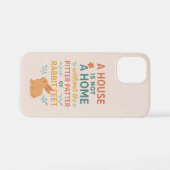Coque iPhone 12 Mini house with rabbit feet (Verso Horizontal)