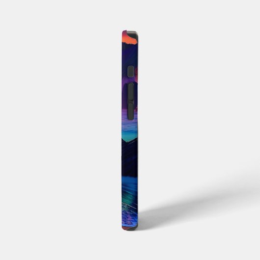 Coque iPhone 12 Mini Imaginaire Tropical Beach Trois (Côté gauche)