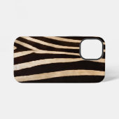 Coque iPhone 12 Mini Impression Zebra sur un lecteur flash (Verso Horizontal)