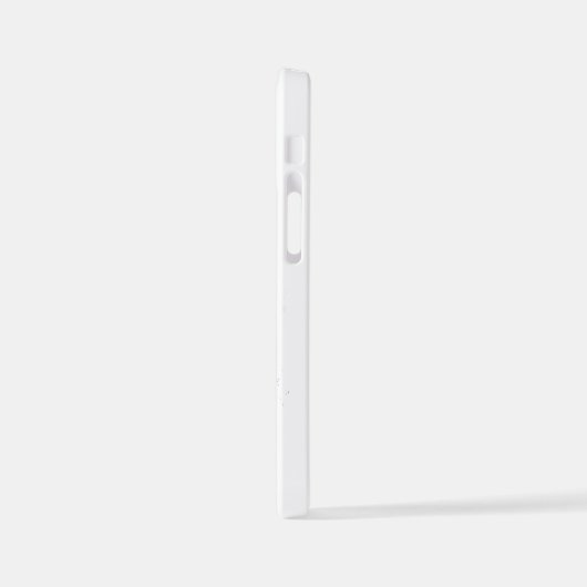 Coque iPhone 12 Mini Infinity with purple feather (Côté gauche)