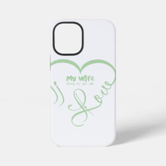 Coque iPhone 12 Mini J'aime ma femme • Toujours à vos côtés