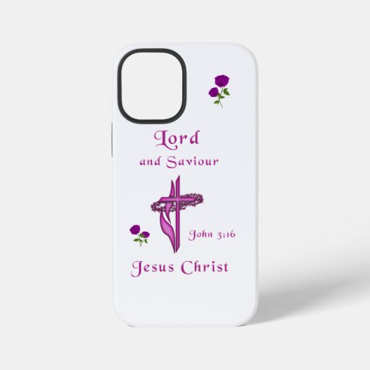 Coque iPhone 12 Mini Jean 3:16 (Verso)