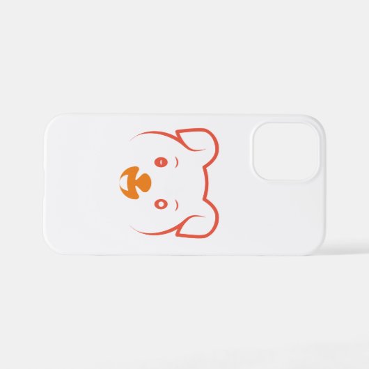 Coque iPhone 12 Mini Joli rose (Verso Horizontal)