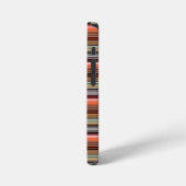 Coque iPhone 12 Mini Jolies rayures colorées (Côté gauche)