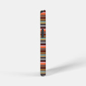 Coque iPhone 12 Mini Jolies rayures colorées (Côté droit)