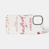 Coque iPhone 12 Mini Joyeux Noël (Verso Horizontal)