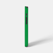 Coque iPhone 12 Mini Joyeux Noël Vache (Côté gauche)