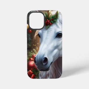 Coque iPhone 12 Mini « La Licorne de Noël »