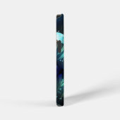 Coque iPhone 12 Mini Lac Libellules Brillantes (Côté droit)