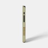 Coque iPhone 12 Mini « Langage Machine » - Technologie humoristique (Côté gauche)