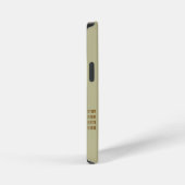 Coque iPhone 12 Mini « Langage Machine » - Technologie humoristique (Côté droit)
