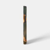 Coque iPhone 12 Mini Le Renard Rouge Dort Sous Le Champion Géant (Côté gauche)