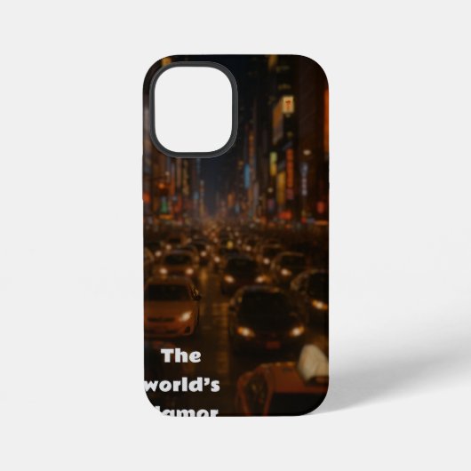 Coque iPhone 12 Mini Le tumulte du monde (Verso)