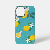 Coque iPhone 12 Mini lemon pattern phone case (Verso)