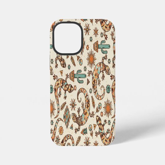 Coque iPhone 12 Mini Lézards du sud-ouest (Verso)