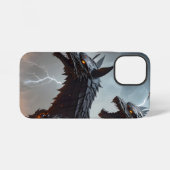 Coque iPhone 12 Mini Loups Cyborgs de Foudre (Verso Horizontal)