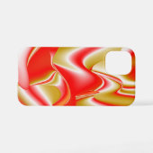 Coque iPhone 12 Mini Love and Gold Abstrait 3D Rainbowart (Verso Horizontal)