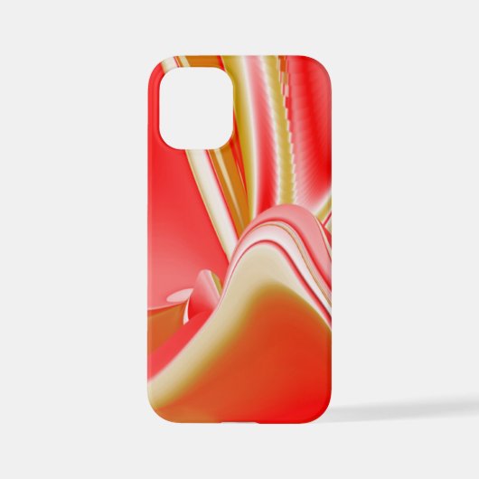 Coque iPhone 12 Mini Love and Gold Abstrait 3D Rainbowart (Verso)