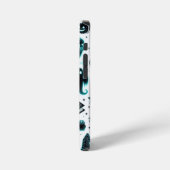 Coque iPhone 12 Mini Lueurs Fantomatiques (Côté gauche)