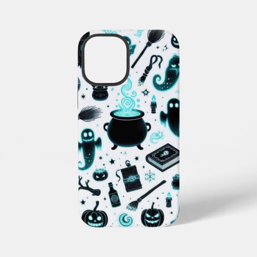 Coque iPhone 12 Mini Lueurs Fantomatiques (Verso)