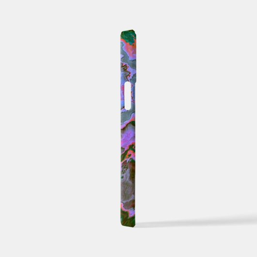 Coque iPhone 12 Mini Marbre aigre (Côté droit)