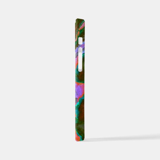 Coque iPhone 12 Mini Marbre aigre (Côté gauche)