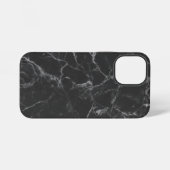 Coque iPhone 12 Mini Marbre noir (Verso Horizontal)