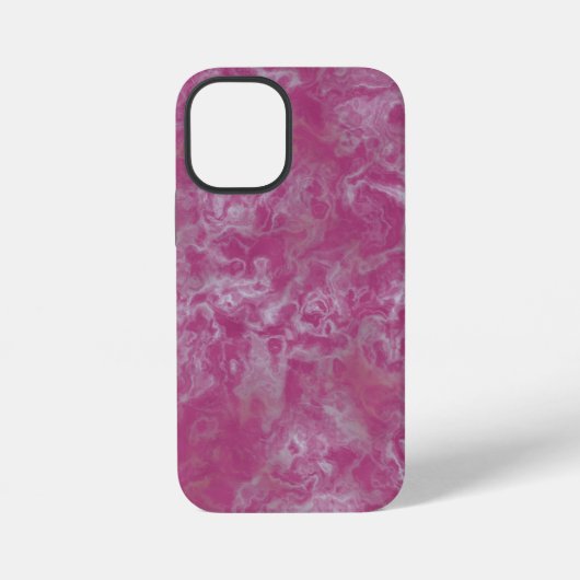 Coque iPhone 12 Mini Marbre rose (Verso)