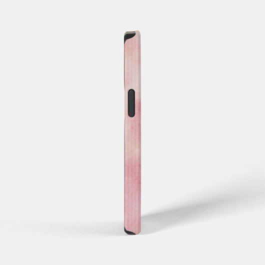 Coque iPhone 12 Mini marbre rose (Côté droit)
