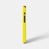 COQUE iPhone 12 MINI MARQUE VÉRIFIÉE JAUNE CLAIR ET MODERNE (Côté gauche)