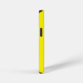 COQUE iPhone 12 MINI MARQUE VÉRIFIÉE JAUNE CLAIR ET MODERNE (Côté droit)