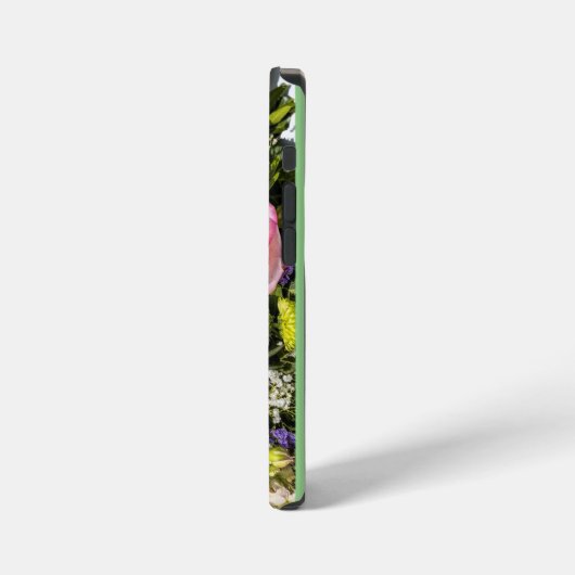 Coque iPhone 12 Mini Mélange rose deux (Côté gauche)