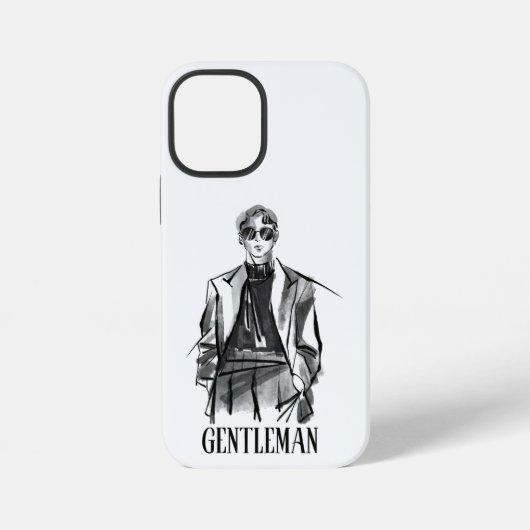 Coque iPhone 12 Mini Messieurs (Verso)