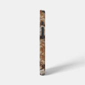 Coque iPhone 12 Mini Métal rouillé abstrait (Côté gauche)
