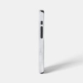Coque iPhone 12 Mini Motif carré blanc moderne (Côté gauche)