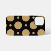 Coque iPhone 12 Mini Motif de points 17 (Verso Horizontal)
