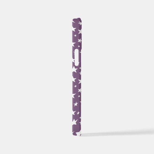 Coque iPhone 12 Mini Motif de répétition Star (Côté droit)