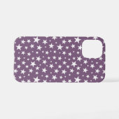 Coque iPhone 12 Mini Motif de répétition Star (Verso Horizontal)