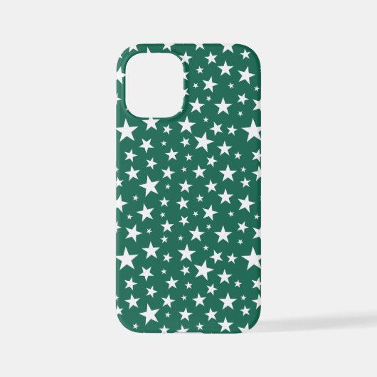 Coque iPhone 12 Mini Motif de répétition Star (Verso)