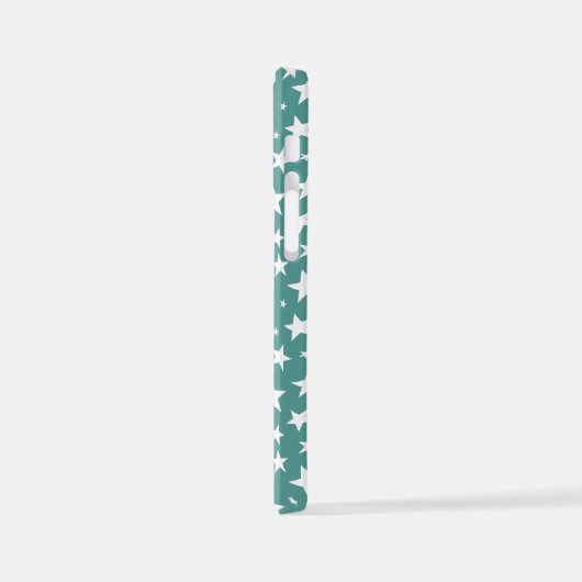 Coque iPhone 12 Mini Motif de répétition Star (Côté gauche)