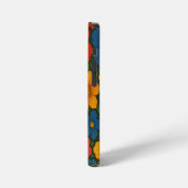 Coque iPhone 12 Mini Motif Fleur sauvage transparent (Côté gauche)