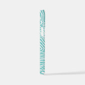 Coque iPhone 12 Mini Motif turquoise (Côté droit)