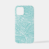Coque iPhone 12 Mini Motif turquoise (Verso)