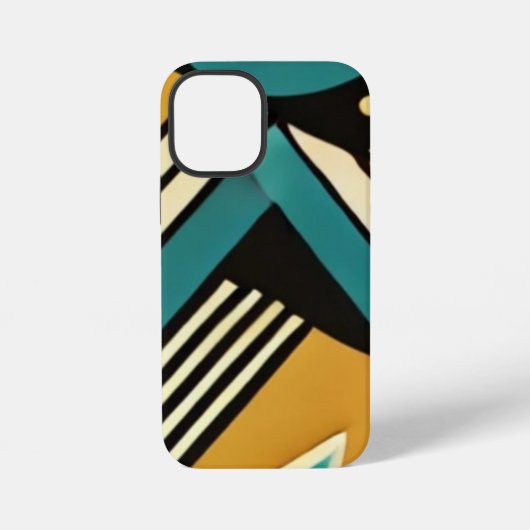 Coque iPhone 12 Mini Murugi Accessoires DreamScape Géométrie (Verso)