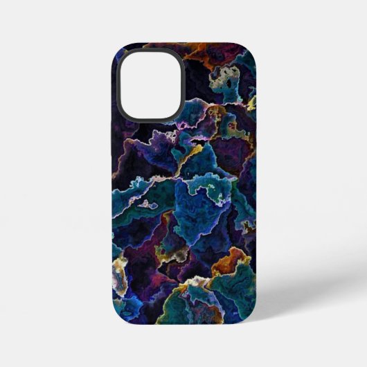 Coque iPhone 12 Mini Nappe de pétrole (Verso)